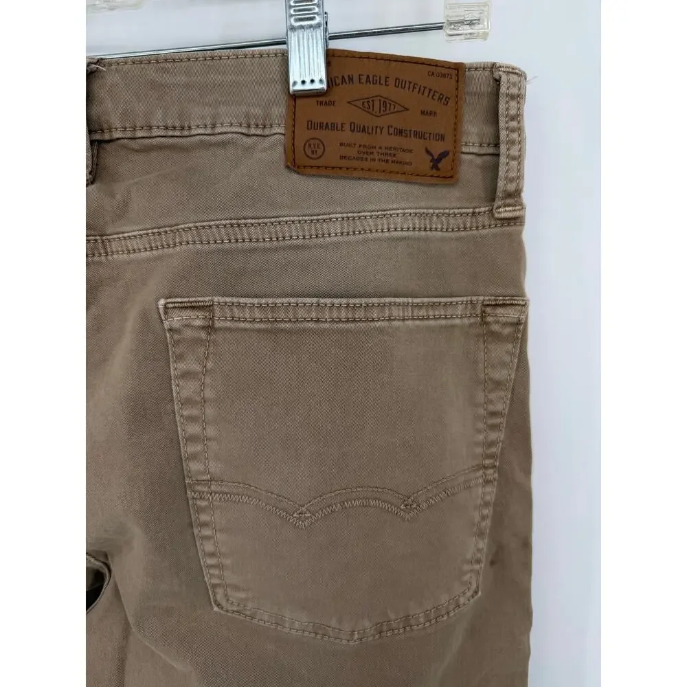 chino pants, American Eagle Flex Slim Khaki 32/30